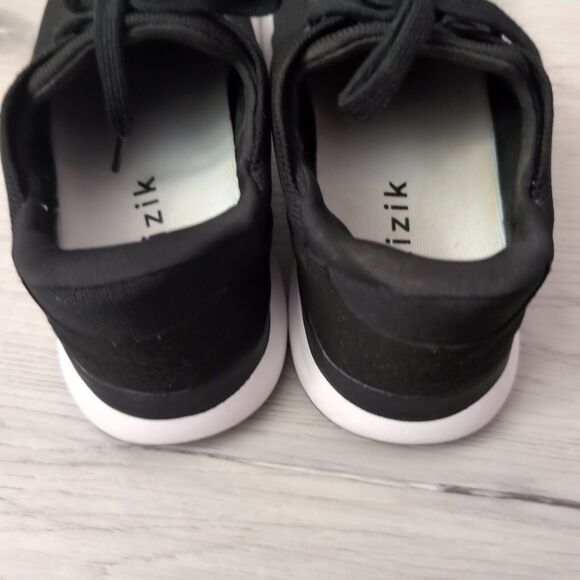 Kizik Shoe Madrid Eco Knit Lace Up Sneakers Black Men Size US:5.5 Women Size 7 - Picture 6 of 10